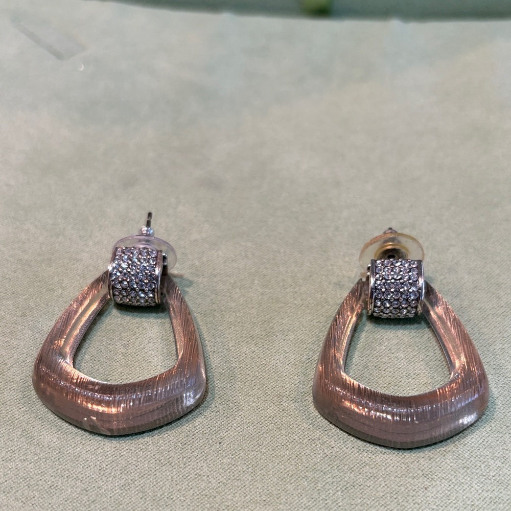 Brighton Silver and Gold Earrings